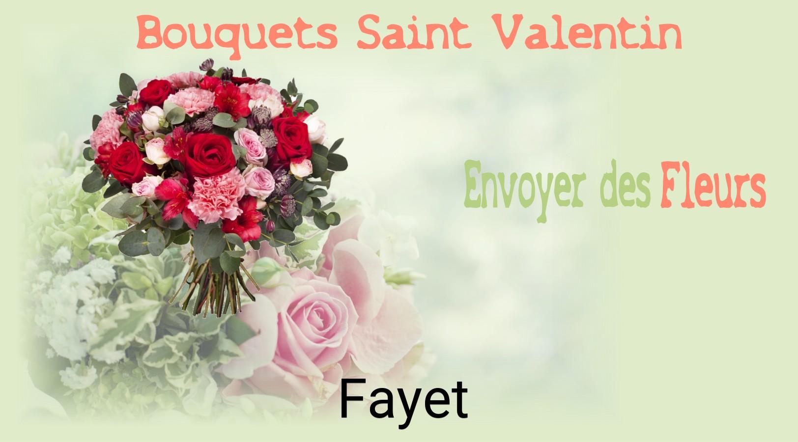 Roses de Saint-Valentin livrées à Fayet